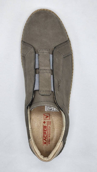 Kcr Group - Tênis de couro estilo casual feminino