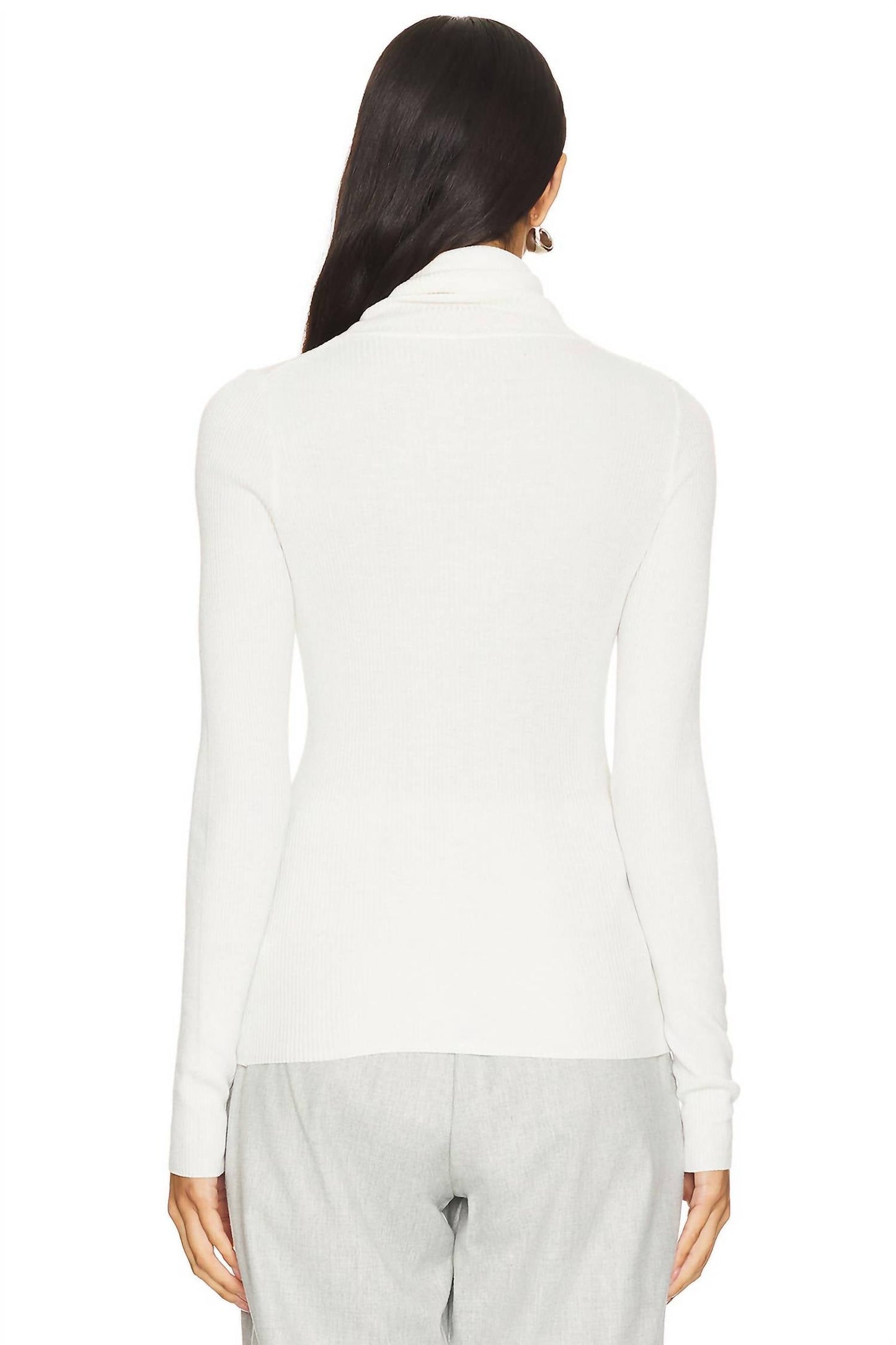 Enza Costa - SILK SWEATER LAYERING TURTLENECK