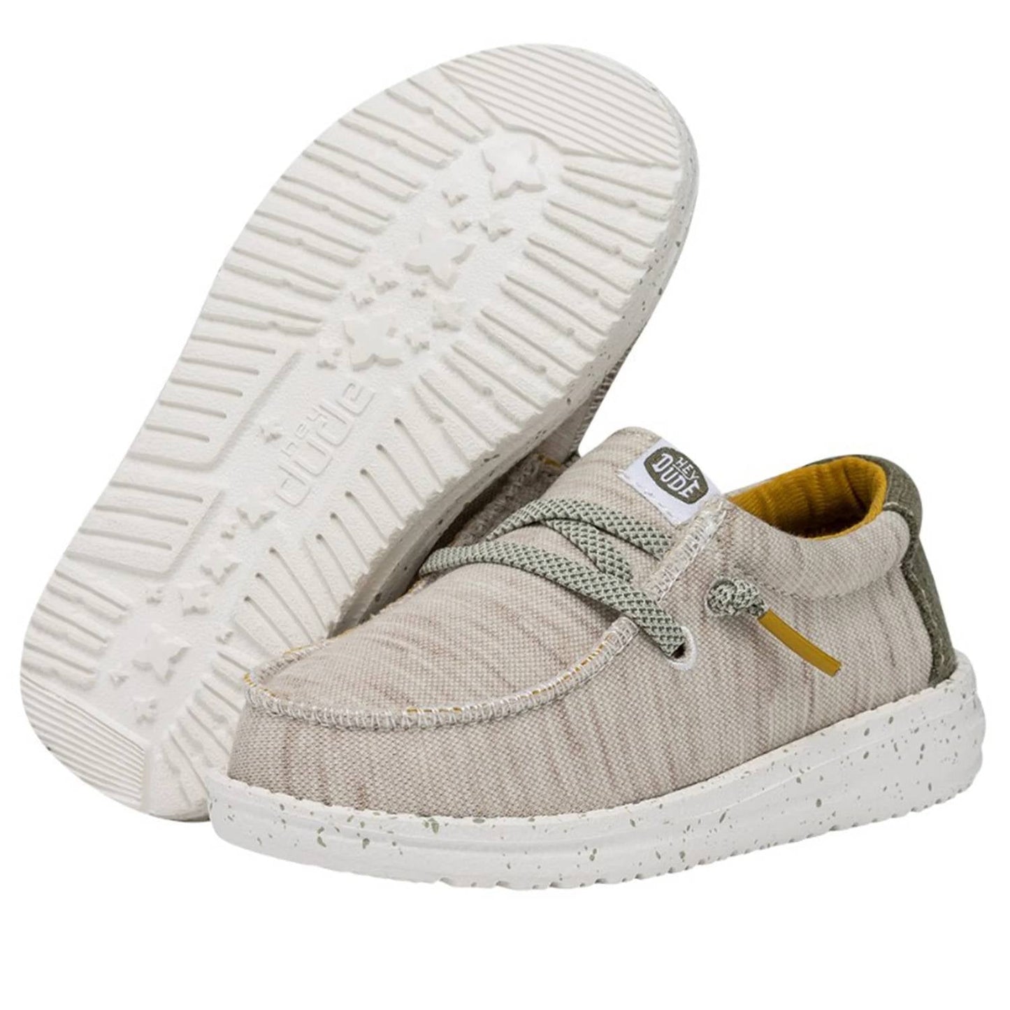 Hey Dude - Toddler Wally Jersey Slip On Shoes
