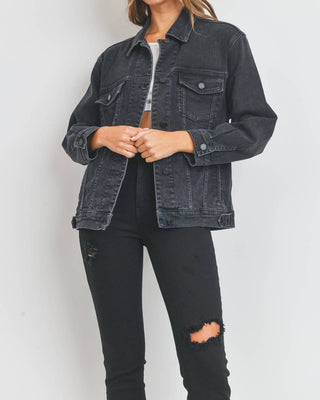 Just Black Denim - Jaqueta jeans oversized