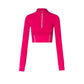 Soah - Women's Lulu Cropped Train Jacket