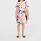 Sasha+Z - Strawberry & Peonies Printed Dress