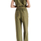 Steve Madden - Gene Jumpsuit with Belt and Utility Pockets