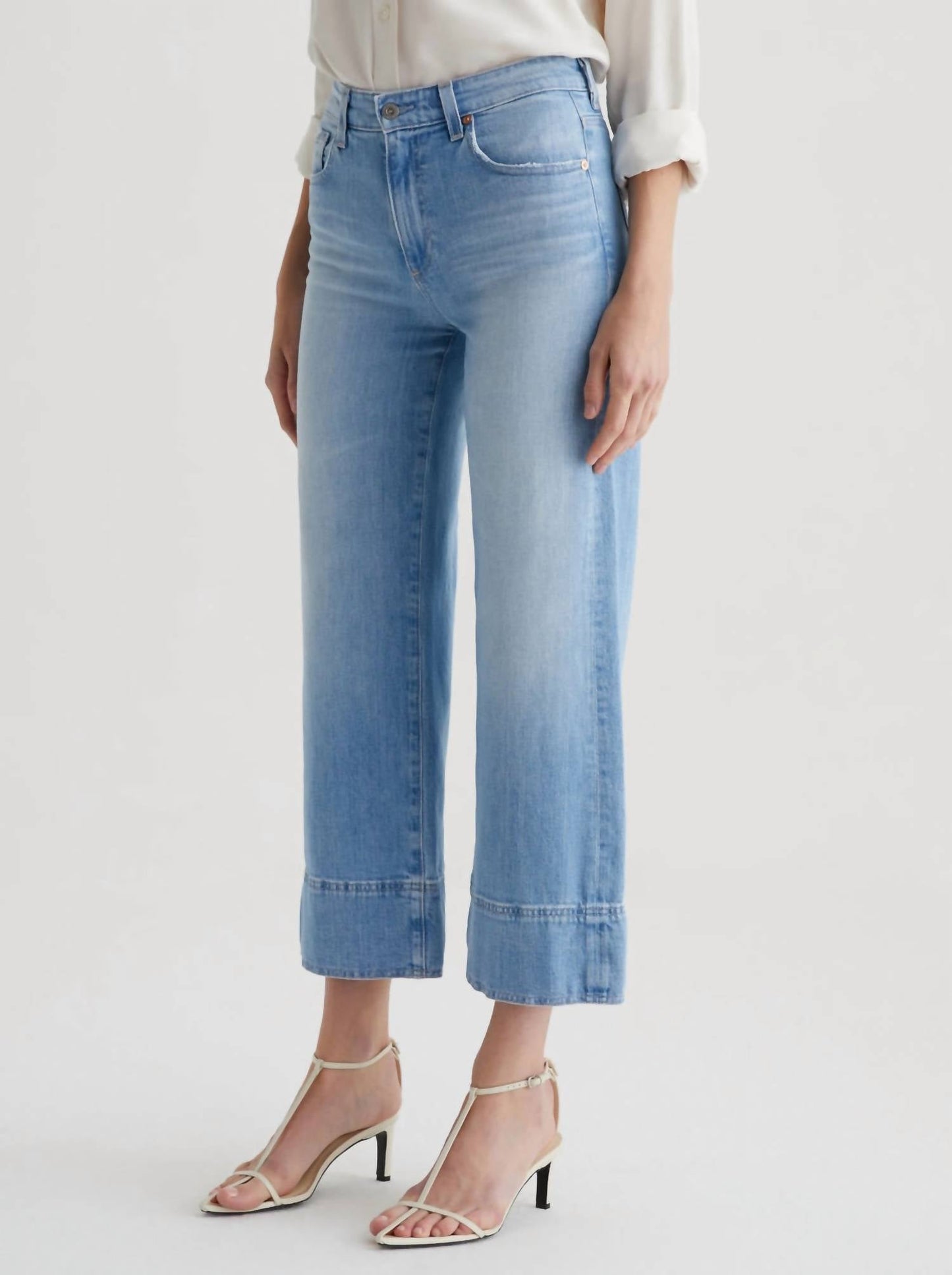 Ag Jeans - Saige Wide Leg Crop Jeans