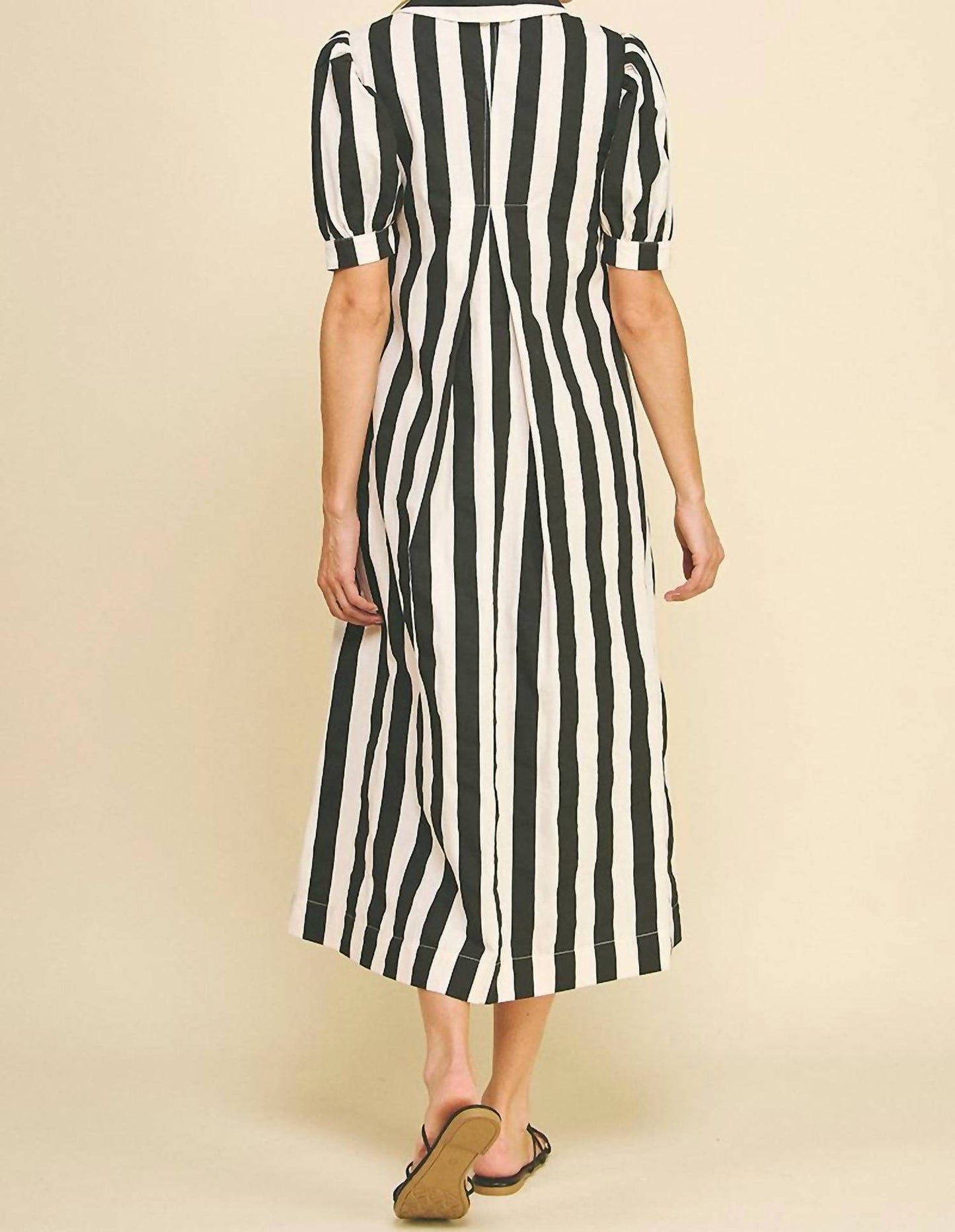 Pinch - Vertical Stripes Maxi Dress