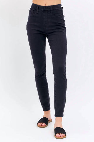 Judy Blue - Calça jeans skinny de cintura alta com bolsos laterais