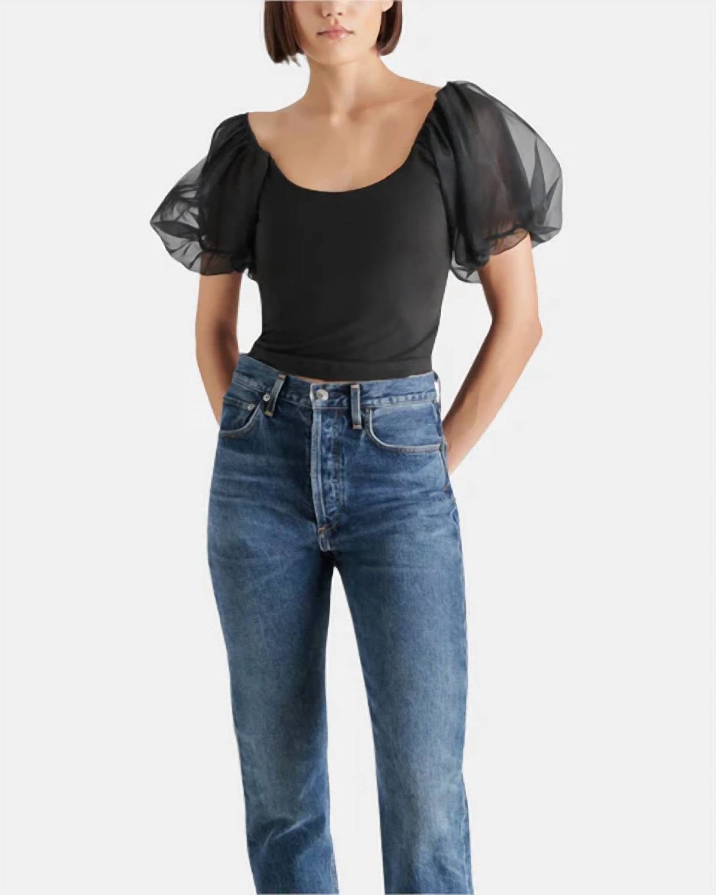 Steve Madden - Puff Sleeve Pamela Top