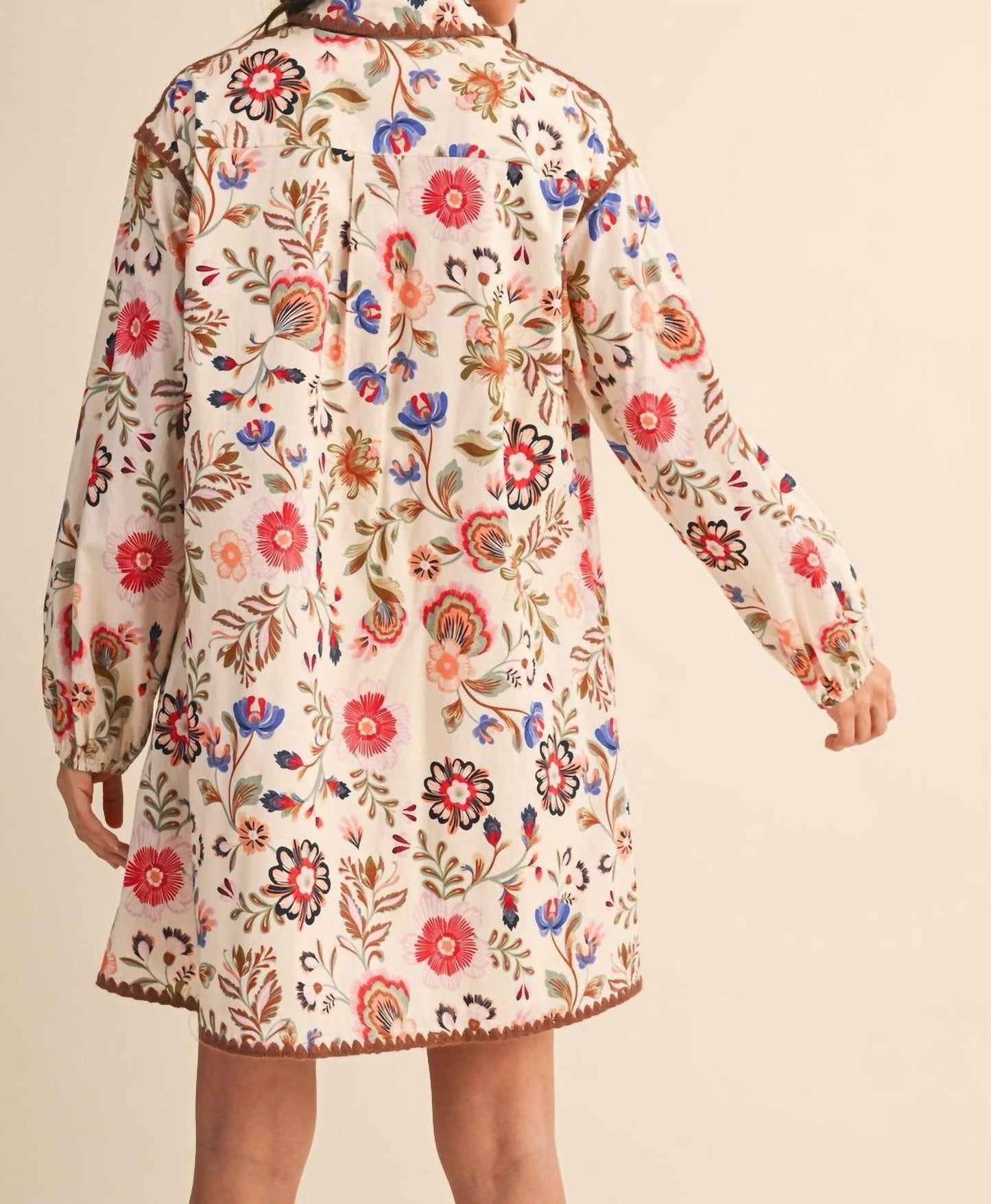 &Merci - Blanket Stitch Dress