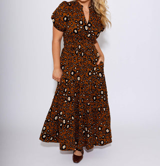 Ivy Jane - Women's Tiered And Tucked Dress