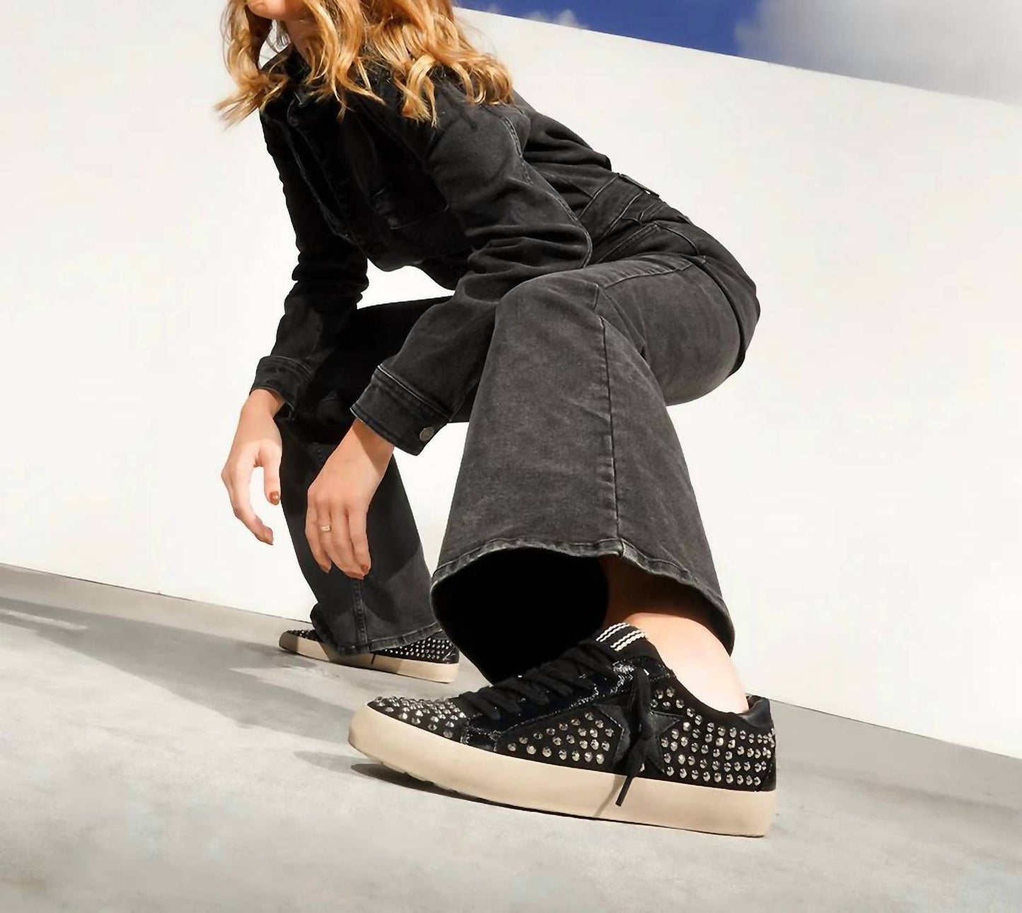 Shu Shop - Women's Rockstar Studded Sneaker