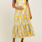 Entro - Summer Petals Maxi Dress