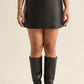 Z Supply - CIERA FAUX LEATHER MINI SKIRT