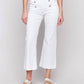 Charlie B - Cropped Pull-on Flare Jeans