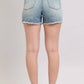 Judy Blue - High Waist Destroy Denim Short