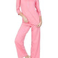 Twelve Eighty Eight - Misha Elbow Sleeve Pullover Top Pajama Set
