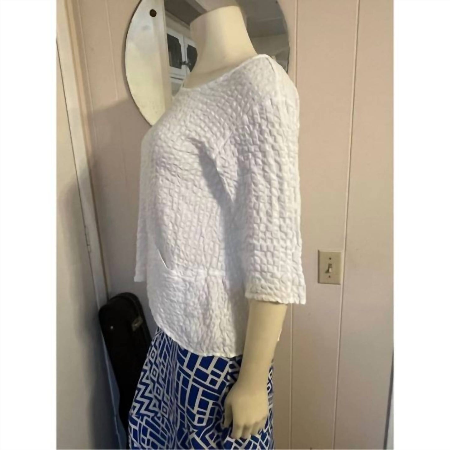 Luna Luz - Women's Rouching Top