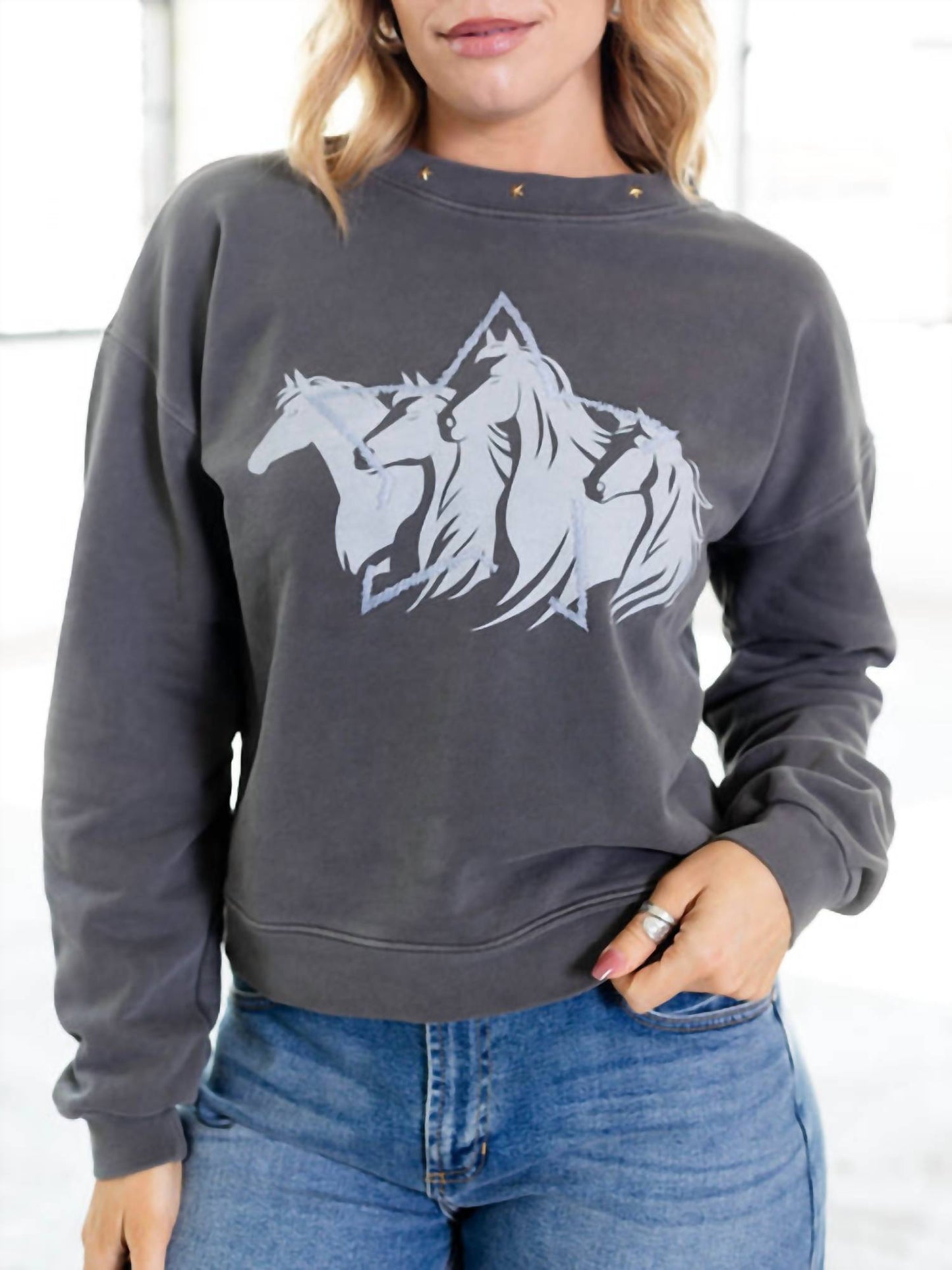 All Us - Star Horse Sweatshirt