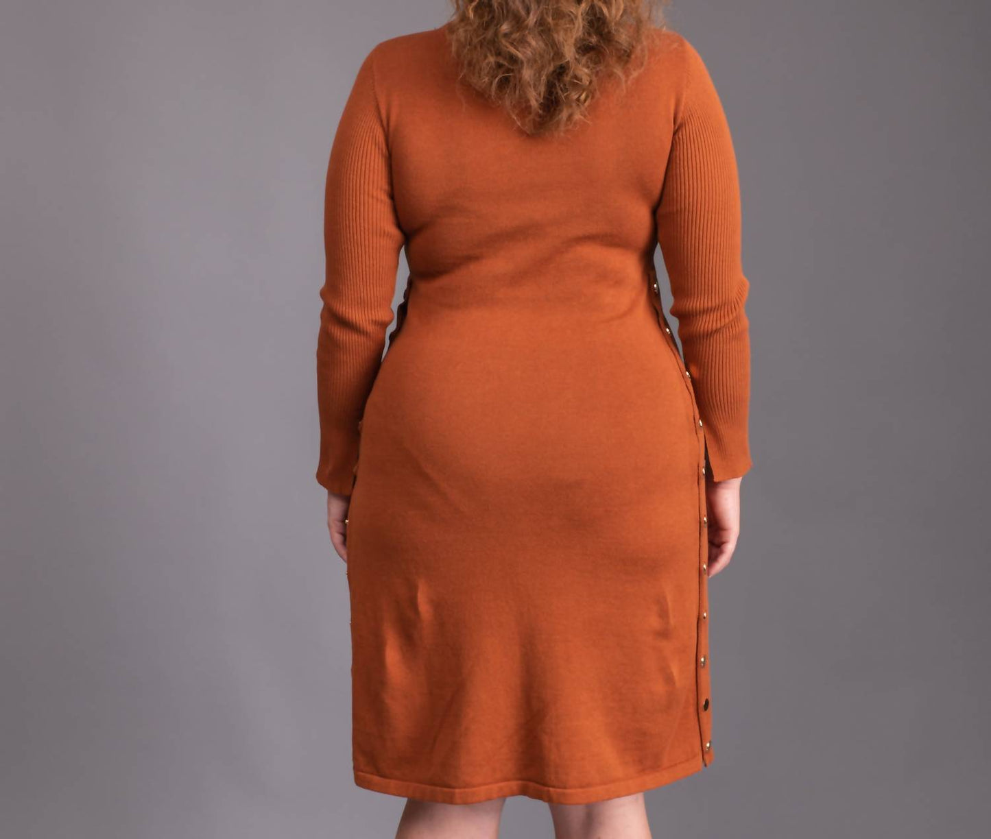 The Athletic Side Of Us - Ribbed Sweater Dress