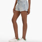 Kut From The Kloth - High Rise Roll-cuff Denim Shorts