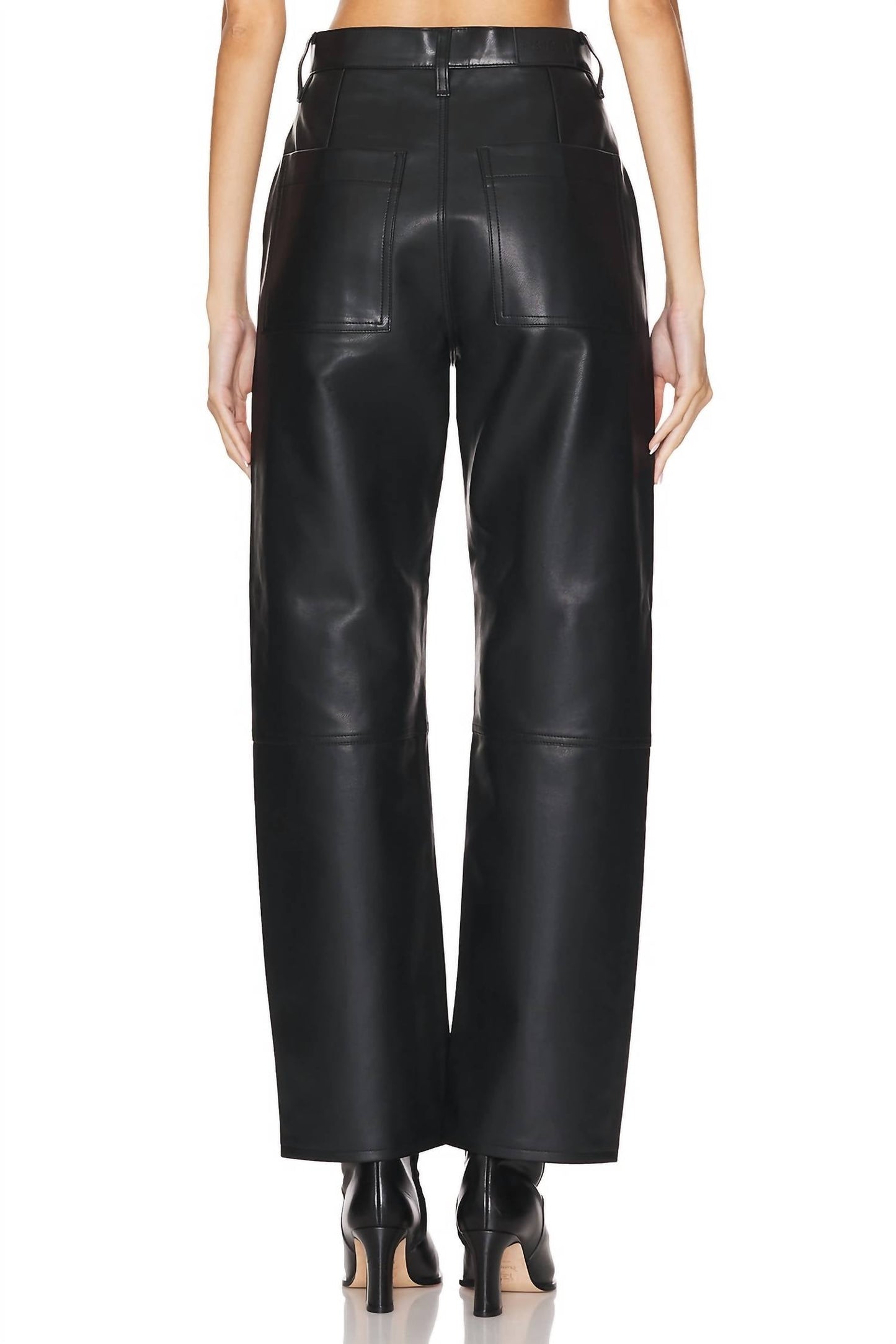 Pistola - Taylor High Rise Bowed Straight Pants