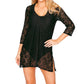 Longitude - Sheer Love Lace Tunic Cover Up