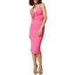 Guess Women's Scuba Midi Bodycon Dress
