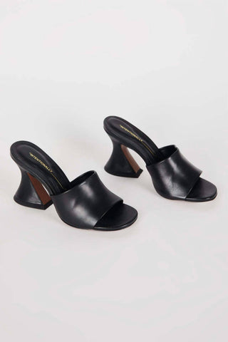 Intentionally Blank - Women's 1-800 Leather Mule Heel