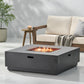 39'' Square Iron Fire Pit - 50,000 BTU