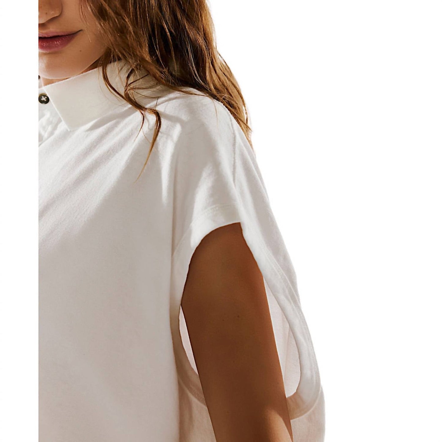 Free People - Keep On Polo Top