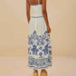 Farm Rio - Shell Garden Midi Dress