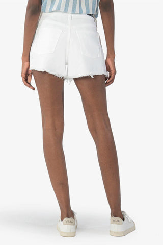 Kut From The Kloth - Jane Short de cintura alta desgastado