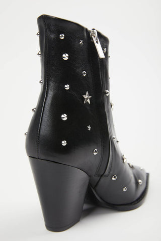 The Kooples - STAR STUDDED LEATHER BOOTS