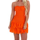Baby Pink - Team Sport Ruffle Mini Dress