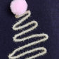 Le Lis - Round Neck Tree Applique Sweater