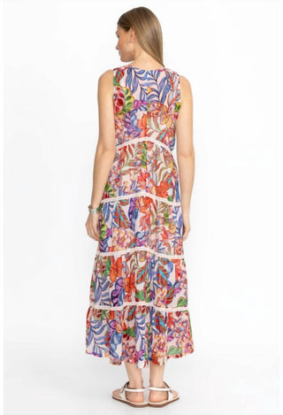 Johnny Was - CHEVRON TIERED TANK DRESS