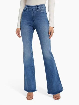 Good American - Calça Jeans Flare
