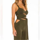 Michael Costello - Levi Crop Wrap Top