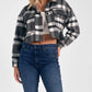 Elan - Button Down Crop Jacket
