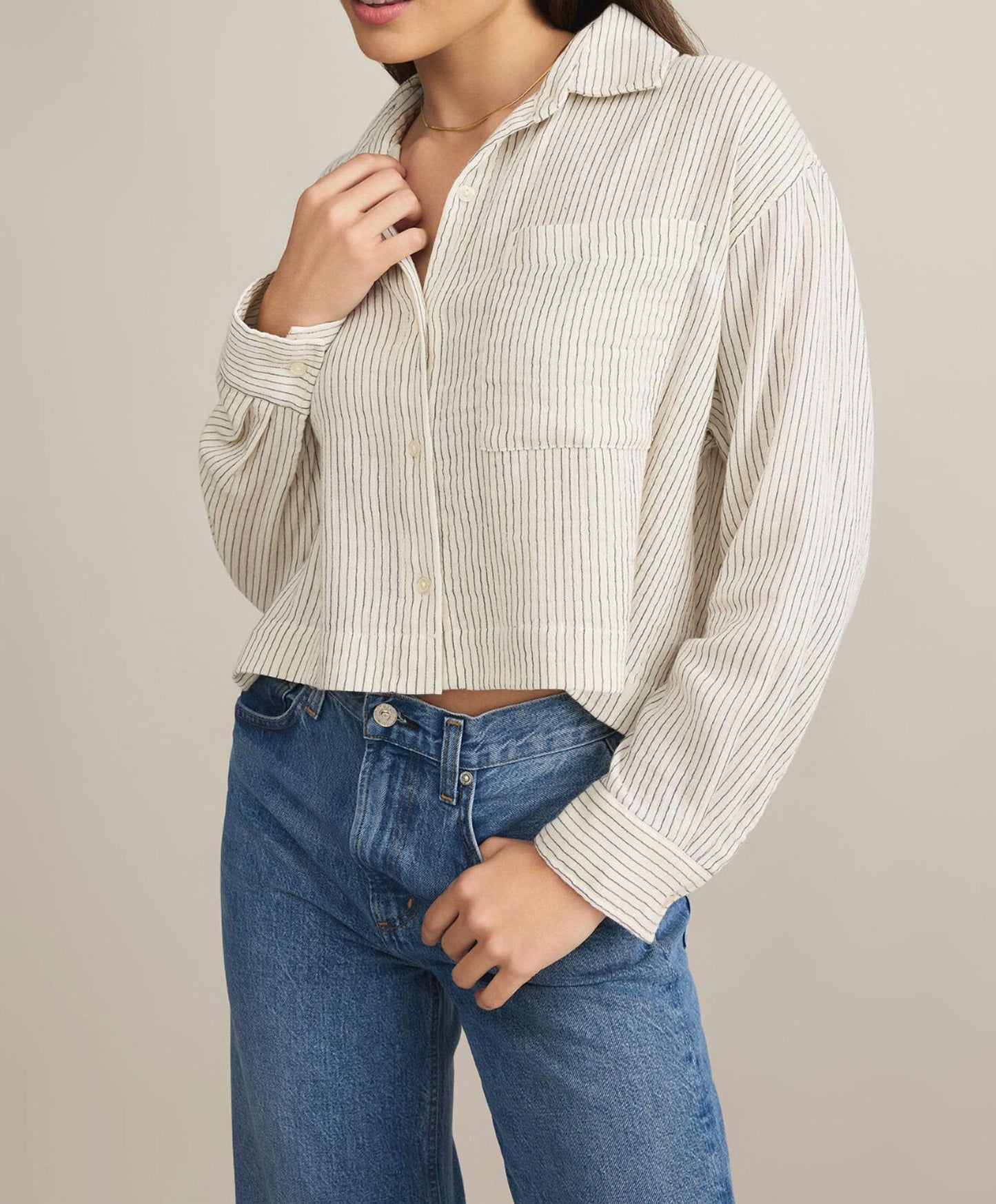 Z Supply - Del Mar Cropped Striped Top
