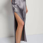 Nation Ltd - Maribel Bias Slit Midi Skirt