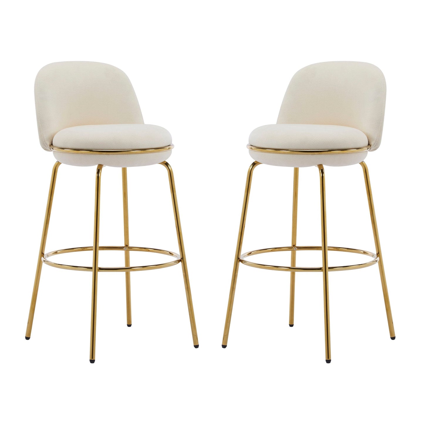 Rio Claro Indoor Upholstered Barstool Set of 2
