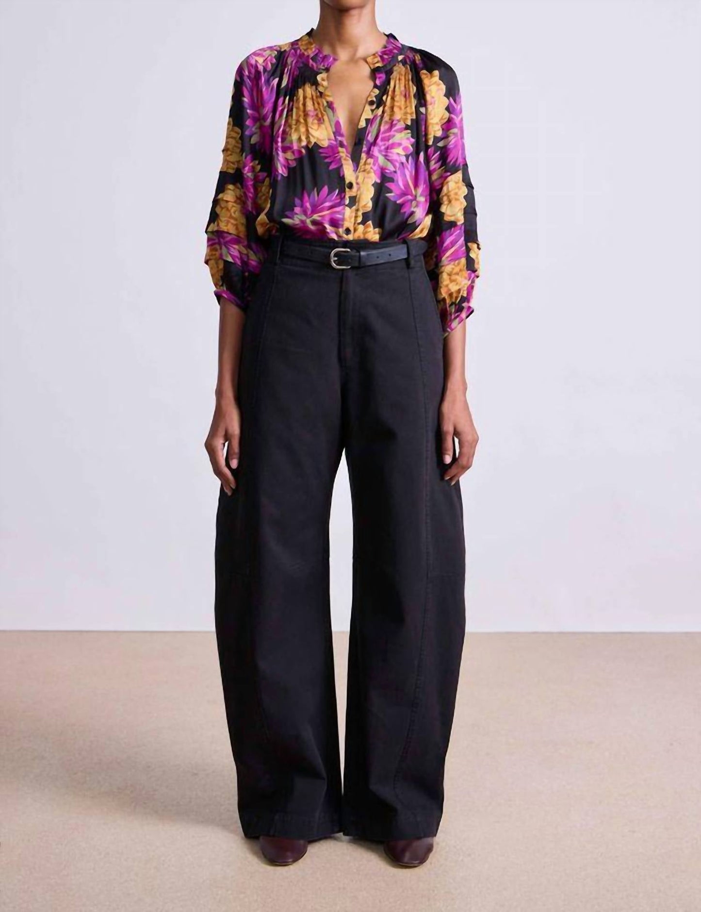 Apiece Apart - Trini 3/4 Sleeve Top