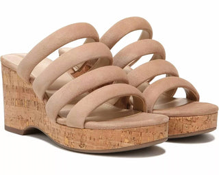 Sam Edelman - Sandálias femininas de camurça Yuki Wedge