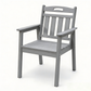 HDPE Outdoor Patio Dining Set with Table and 4 Chairs