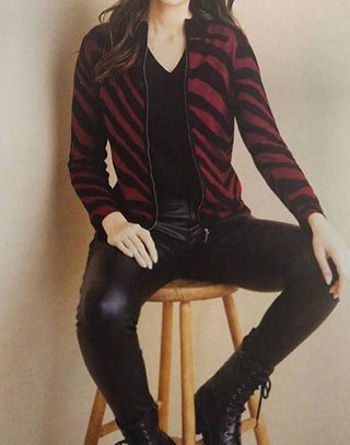 Cardigan Marble - Zebra