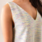 Molly Bracken - Prismatic Tweed Dress