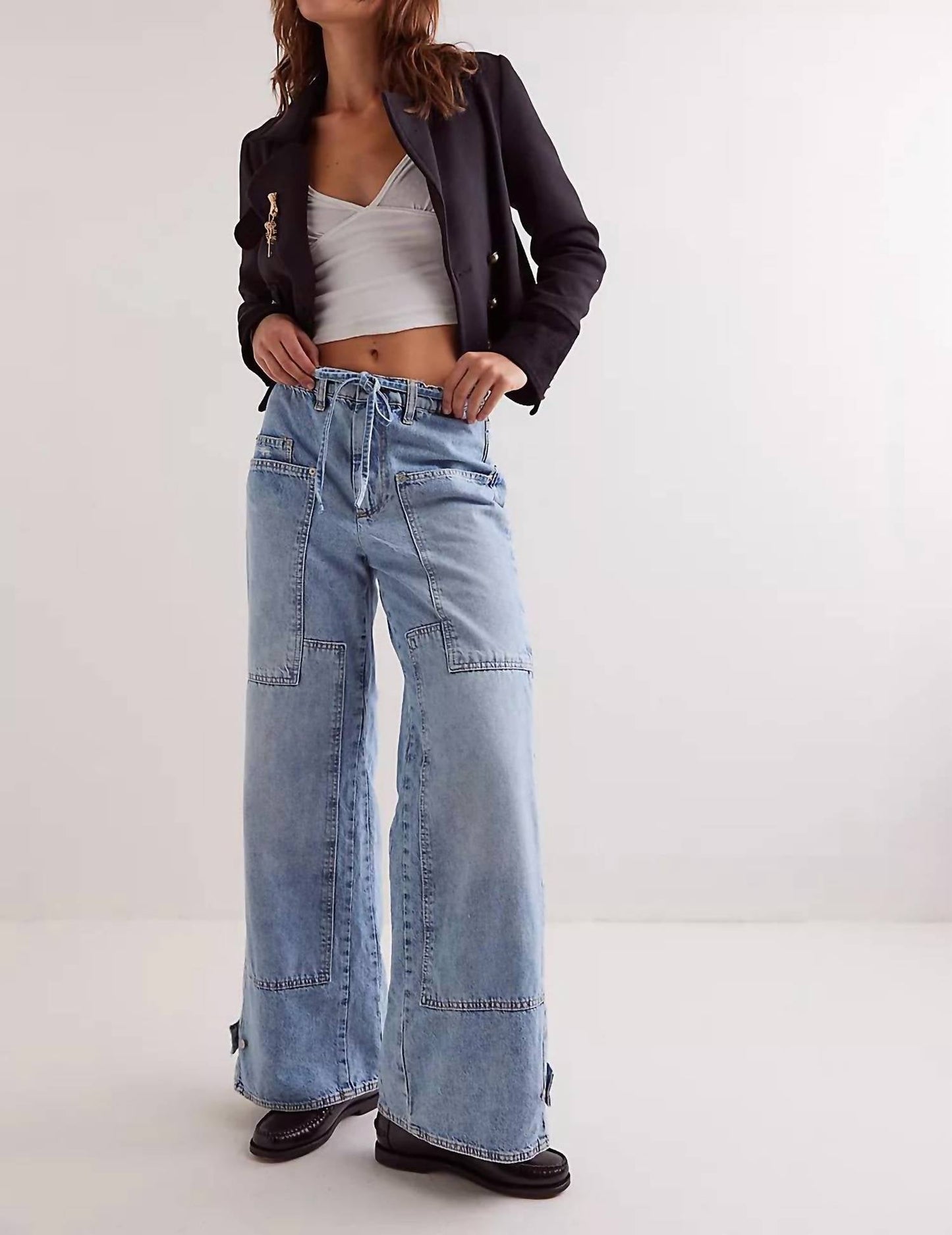 Free People - Crvy Outlaw Jeans