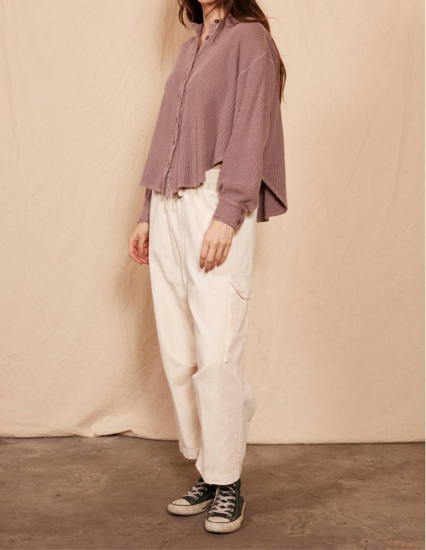 People Of Leisure - Quinn Waffle Top