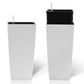 Pack of 2 Square Planters with Automatic Watering System