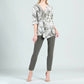 Clara Sun Woo - Side Gathered Drape Hem Tunic